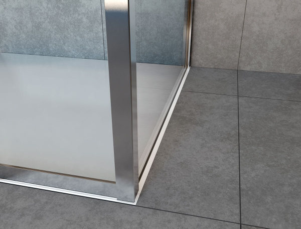 Душевой уголок Vincea Garda VSR-1G21019CH, 1900*1000, хром, стекло шиншилла