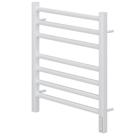 Полотенцесушитель электрический Point PN71856W П7 500x600, диммер справа, белый