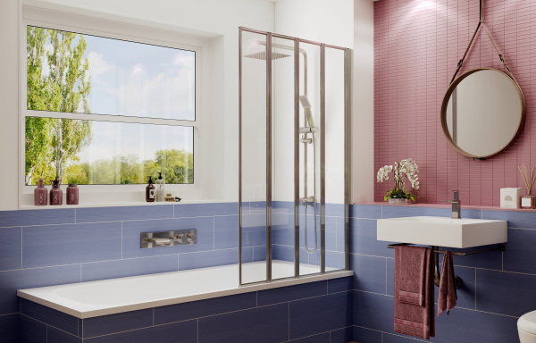 Шторка для ванны Ambassador Bath Screens 16041110R 900x1400