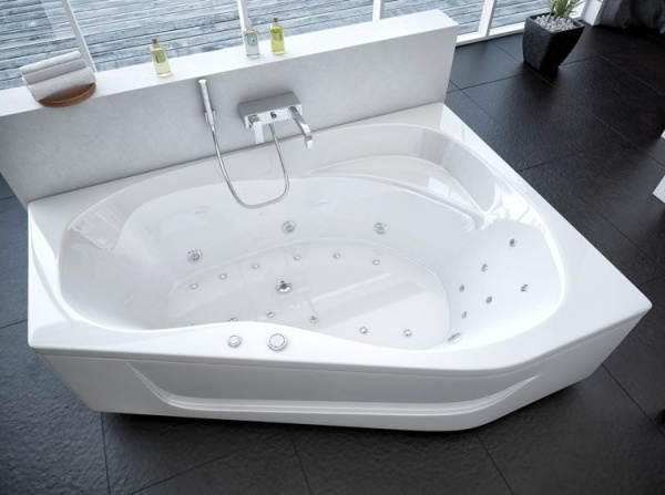 Акриловая ванна Aquatek Медея 170x95 MED180-0000010 правая, вклеенный каркас