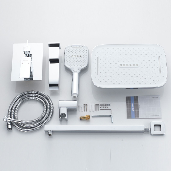 Душевая система встраиваемая Shevanik S4035, хром