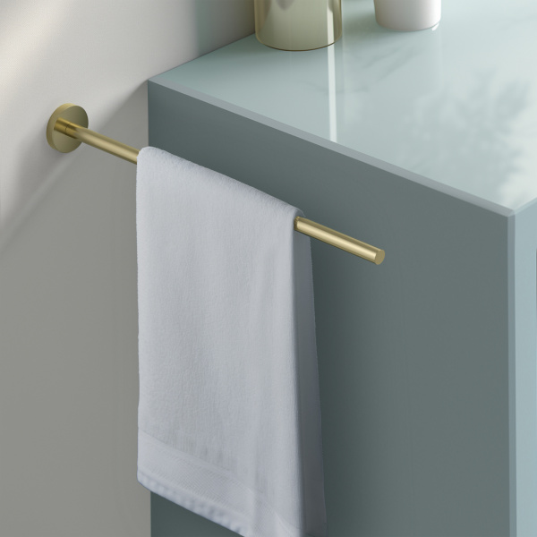 Полотенцедержатель TIMO Saona 13052/17, матовое золото