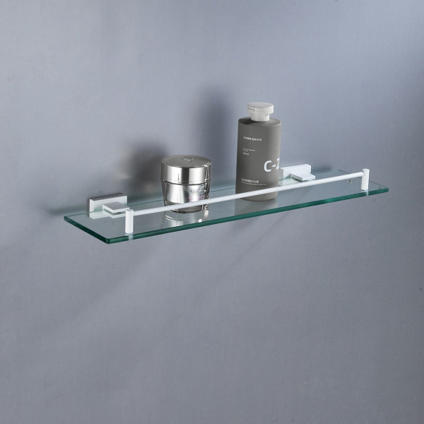 Полка стеклянная Shevanik SG5619C, белый