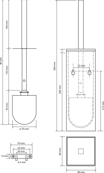 Ершик для унитаза Bemeta White 102913094