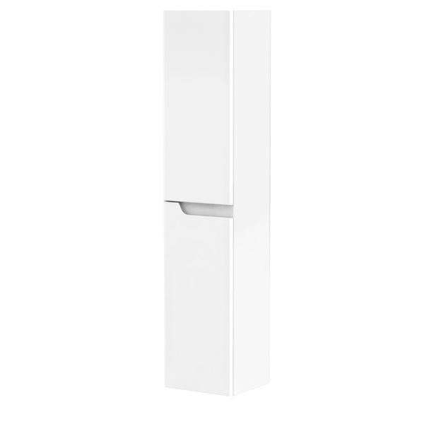 Orange TOPLINE-Milano PM35-05KU. Пенал универсальный, напольный/подвесной, без корзины, белый.
Фасад: МДФ 16 мм в эмали (белый глянец, производство - Италия). Интегрированные ручки. 
Корпус: ЛДСП 16 мм в эмали. Две дверцы, петли с доводчиками, две полки Д