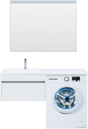 Тумба под раковину Aquanet Токио 68 белый (подвесная, 1 ящик)