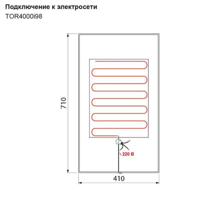 Зеркало IDDIS Torr 40 см IDDIS Torr TOR4000i98