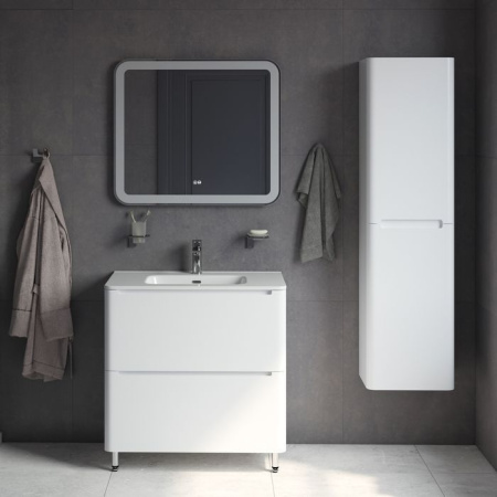 Тумба с раковиной Iddis Edifice белая, 80 см EDI80WFi95K
