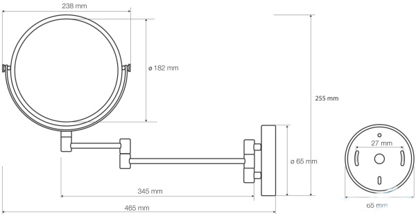 Косметическое зеркало Bemeta 112201518