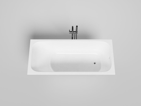 Ванна встраиваемая Salini ORLANDA 160x70 покраска по RAL полностью, S-Sense, матовый 102015MF