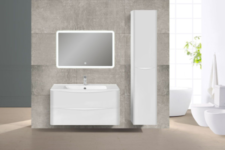 Тумба под раковину Vincea Paola 1000 подвесная, 2 выкатных ящика soft close, G.White