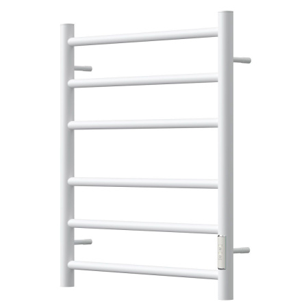 Полотенцесушитель электрический Point PN10846W П6 400x600 диммер справа, белый