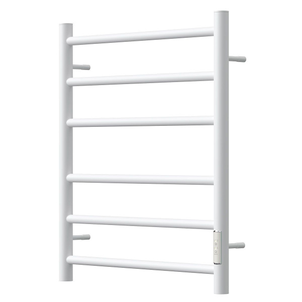 Полотенцесушитель электрический Point PN10846W П6 400x600 диммер справа, белый