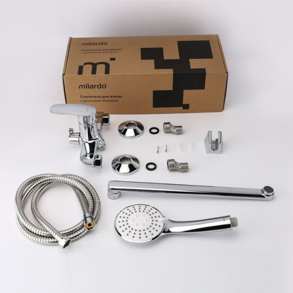 Смеситель для ванны и душа Milardo RORSB00M10