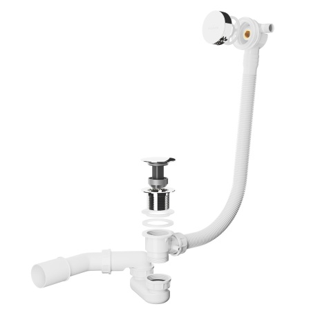 Сифон для ванны RoxenBath R70S-CH с наполнением