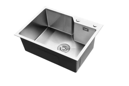 Кухонная мойка Roxen Wellnes 60х45 с коландером и дозатором, сатин 560240-60