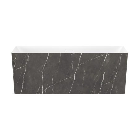 Акриловая ванна в наборе 3 в 1: отдельностоящая ванна, ножки, экран Wellsee Pure BY Wellsee 230704000