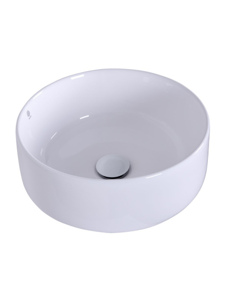 Раковина накладная Orange B07-345W санфарфор, белый глянец