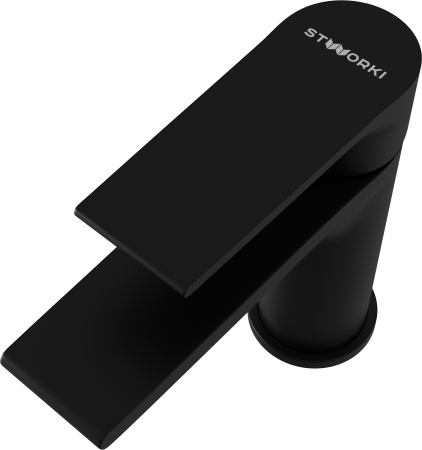 Смеситель для раковины STWORKI Колдинг S32010BK черный