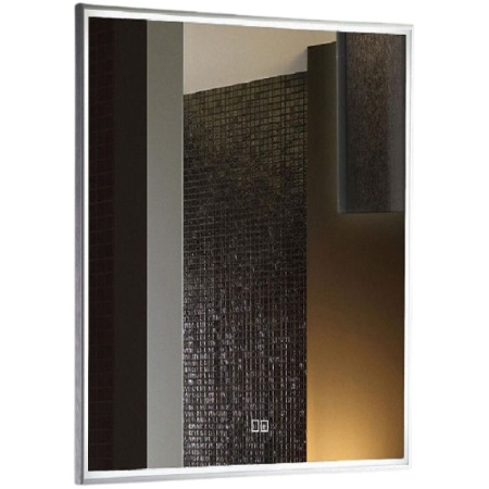 Зеркало Silver Mirrors Santana 600x800 LED-00002286 со встроенным светильником, сенсорный выключатель, подогрев
