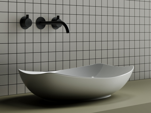 Умывальник Ceramicanova чаша накладная прямоугольная Element 500x400x140мм