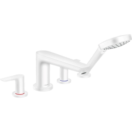 Hansgrohe Talis E Смеситель на край ванны на 4 отверстия бронза 71748140
