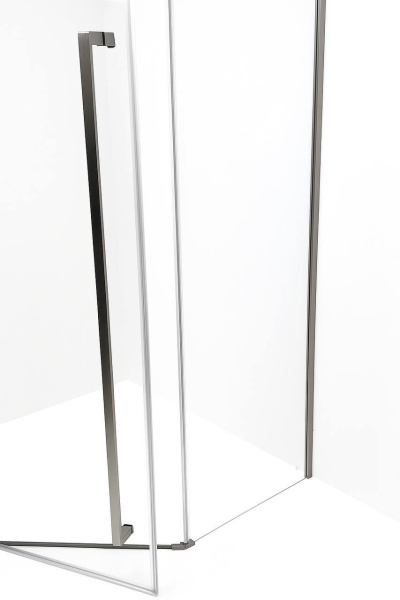 Timo Душевой угол TTSSP-100/13C-8, распаш 1000*1000*2000, проф никель, стекло проз 8 мм