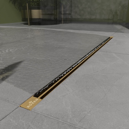 Душевой лоток ROXENBATH Slim Gold 91060-60GB (60 см)