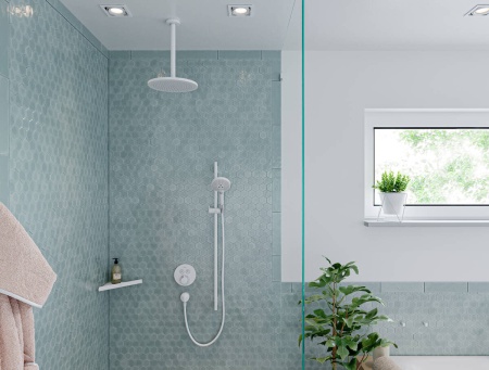 Hansgrohe AddStoris Угловая корзинка черный матовый 41741670