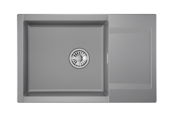 Мойка для кухни Granula Estetica 7807 алюминиум, 78х50 см, прямоугольная