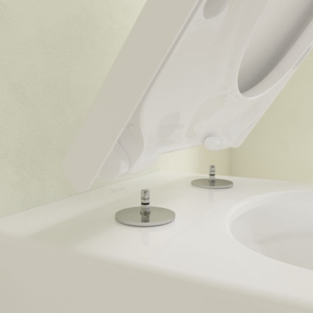 Унитаз Villeroy & Boch Subway 3.0, подвесной с сиденьем, 4670TS01