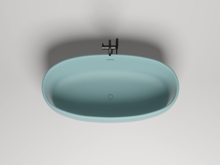 Ванна отдельностоящая Salini LUCE 170x85 покраска по RAL полностью, S-Stone, матовый 100121MF