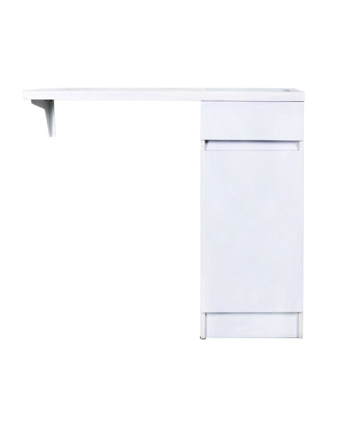 Тумба под стиральную машину без раковины Orange Sistema STK-40TUW, белый