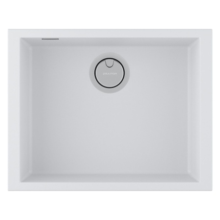 Мойка NEO CLASSIC 56, ACRYSTONE, PM965644-WH, WHITE, 560х435 мм, Paulmark
