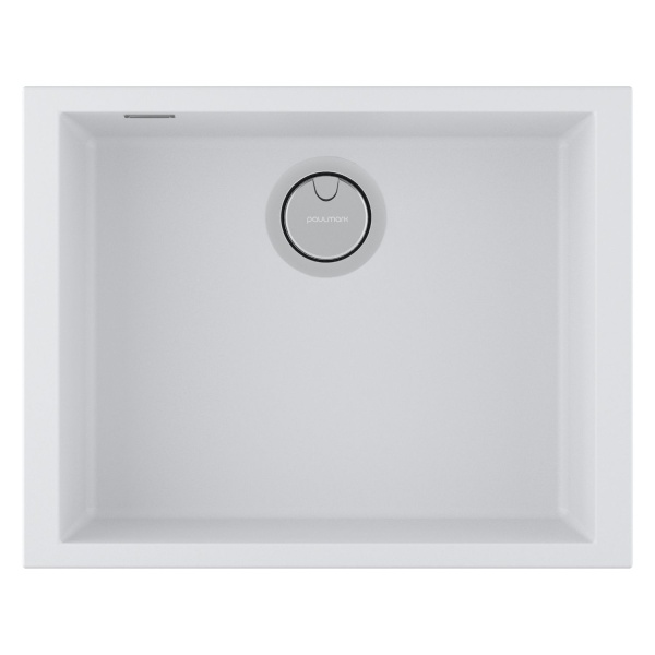 Мойка NEO CLASSIC 56, ACRYSTONE, PM965644-WH, WHITE, 560х435 мм, Paulmark