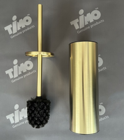 Ершик для унитаза Timo Saona 13161/17, матовое золото