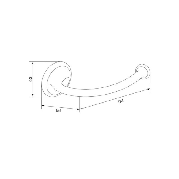 Держатель для туалетной бумаги IDDIS Oldie без крышки, сплав металлов, бронза OLDBR00i43