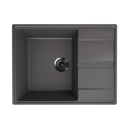 Кухонная мойка Ulgran Quartz Prima 650-09, мокрый асфальт