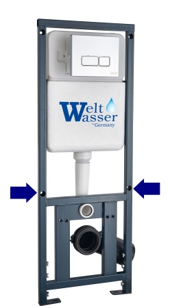 Инсталляция для унитаза без кнопки WeltWasser WW MARBERG 410