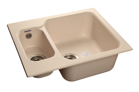 Кухонная мойка GranFest STANDART S-615K белый