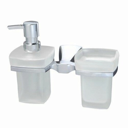 Держатель стакана и дозатора WasserKRAFT Wern K-2589
