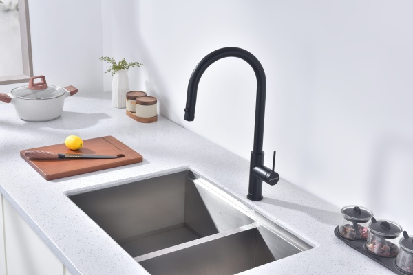 Смеситель для кухни GALANT, антрацит, Ga213077-AN, Paulmark