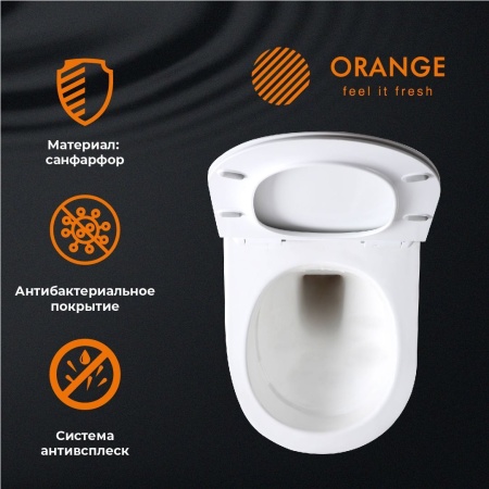 Orange Y07100W унитаз подвесной