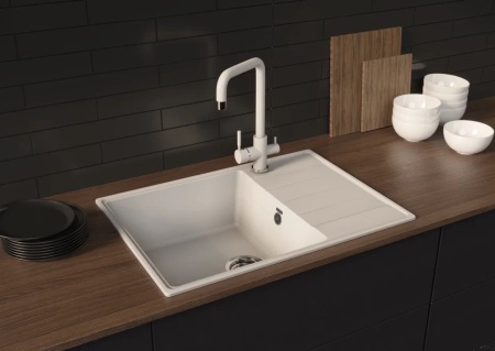 Кухонная мойка Ulgran Quartz Prima 700-01, жасмин