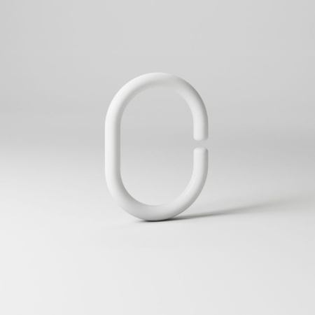 Набор колец для шторы в ванную комнату IDDIS Rings RID011P