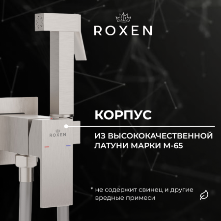 Гигиенический душ с лейкой RoxenBath Caspia 50096000-BN