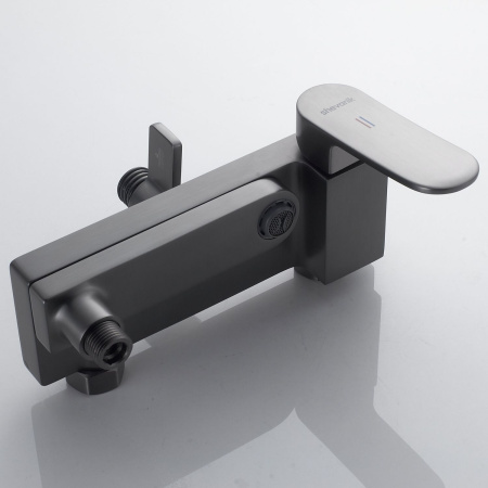 Душевая система Shevanik S4536T, оружейная сталь