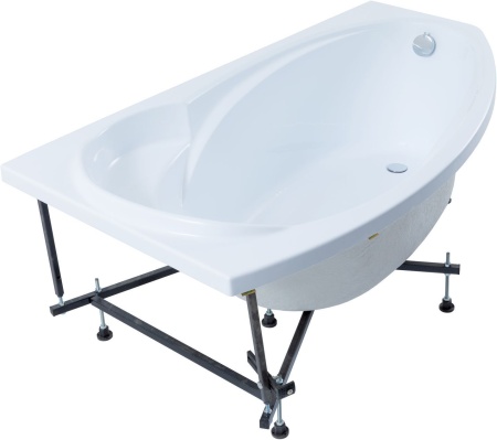 Акриловая ванна Aquanet Jersey 170x90 L (с каркасом)