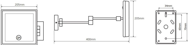 Косметическое зеркало Bemeta 112101202