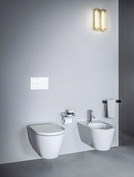 Биде Kartell by laufen 37х54,5 см, подвесное, без крышки 8.3033.1.000.302.1